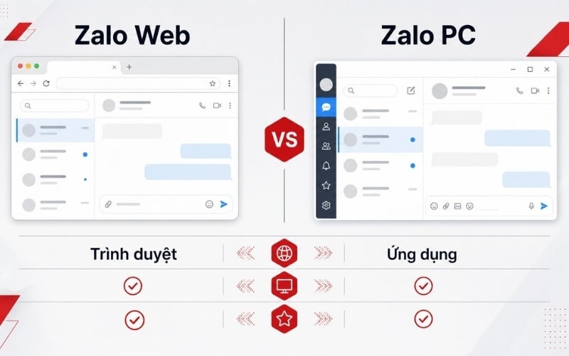 Tuỳ vào nhu cầu để chọn phiên bản Zalo phù hợp