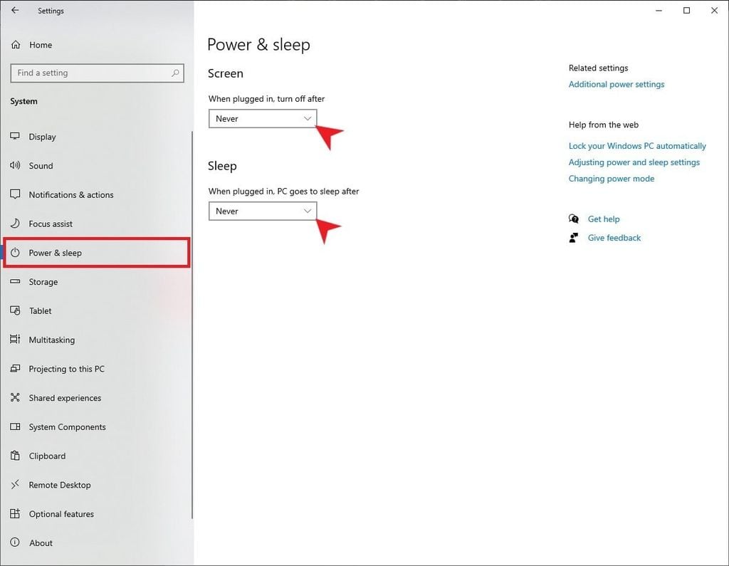 Cách để màn hình máy tính không tắt trên Windows - GEARVN