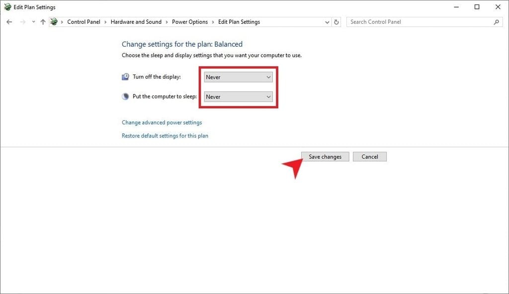 Cách để màn hình máy tính không tắt trên Windows - GEARVN