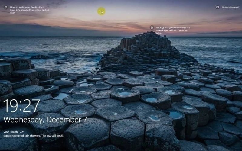 Màn hình khóa laptop giúp bảo mật dữ liệu, thông tin và cá nhân hóa