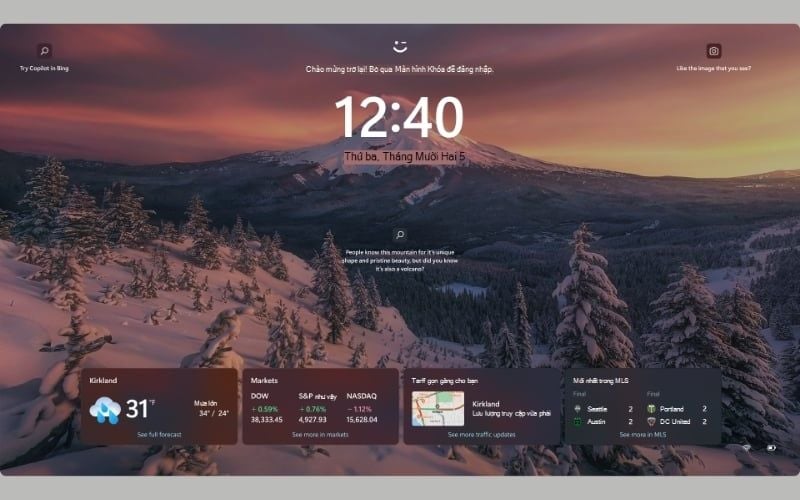 Bạn có thể tùy chỉnh thông báo và ứng dụng trên Lock Screen theo nhu cầu