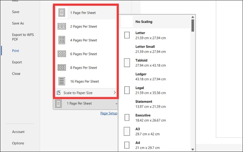 Kiểm tra lề trước khi in để tránh lệch