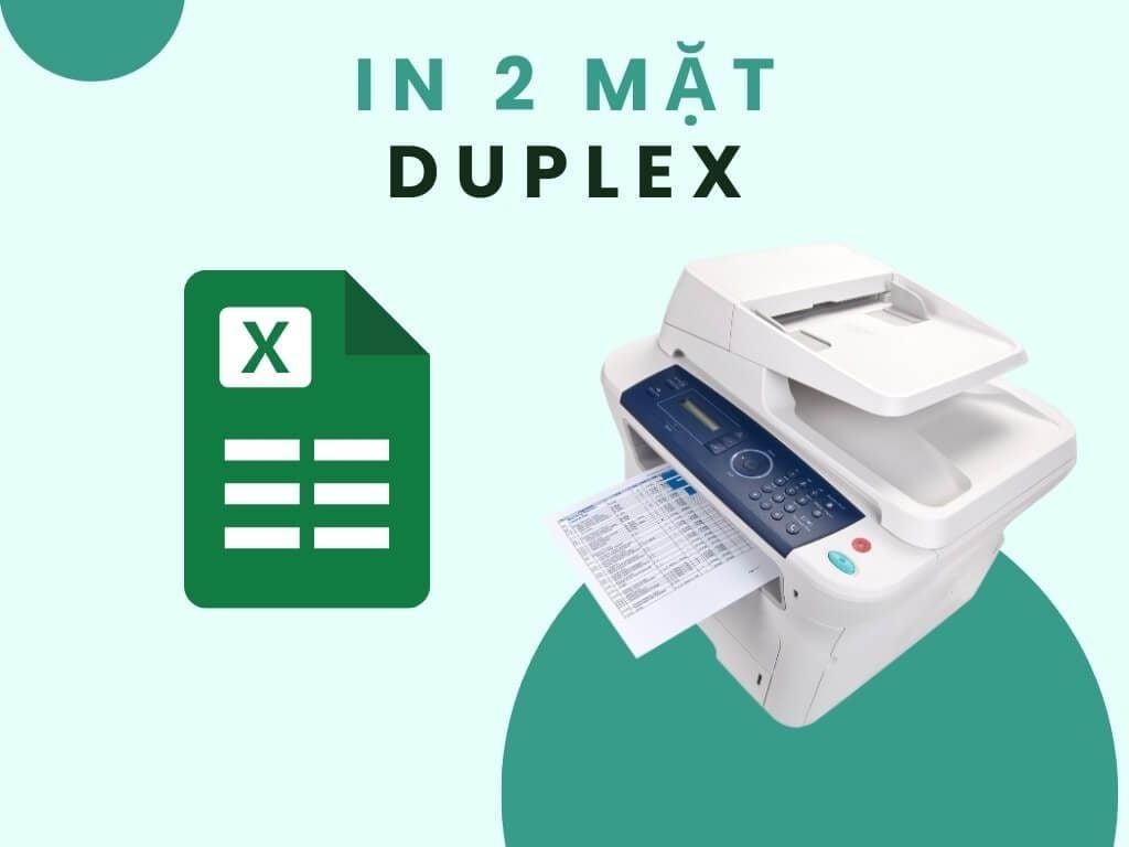 Cách in 2 mặt trong Excel dành cho mọi phiên bản - GEARVN