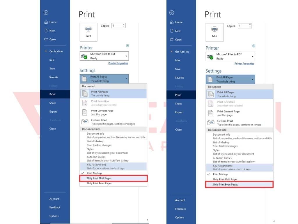 Cách in 2 mặt giấy file Word dành cho máy in không hỗ trợ - GEARVN