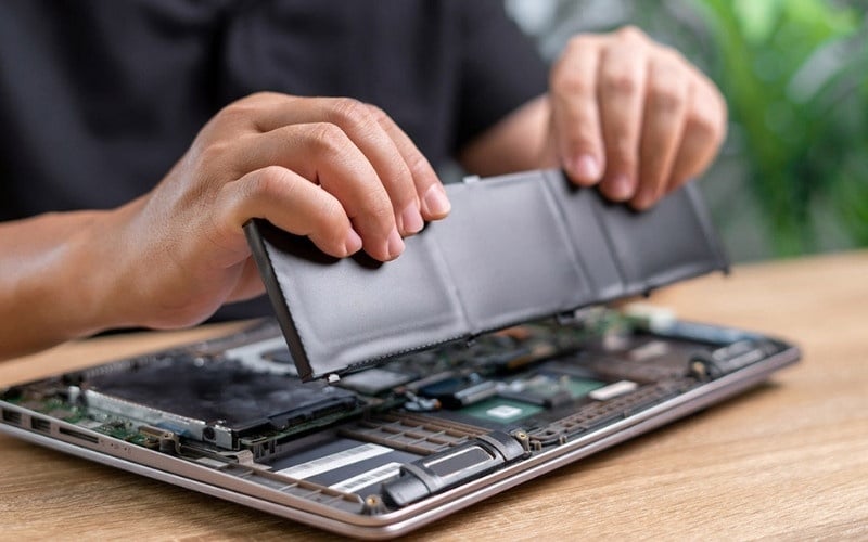 Độ chai pin vượt quá ngưỡng 40% thì nên thay pin