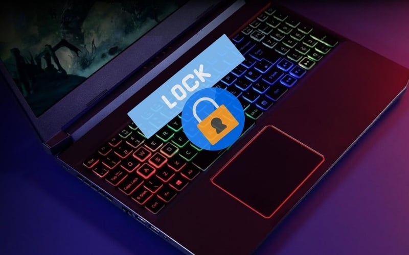 Khóa bàn phím laptop Acer là quá trình tạm ngưng nhận tín hiệu từ lớp nhập liệu bàn phím