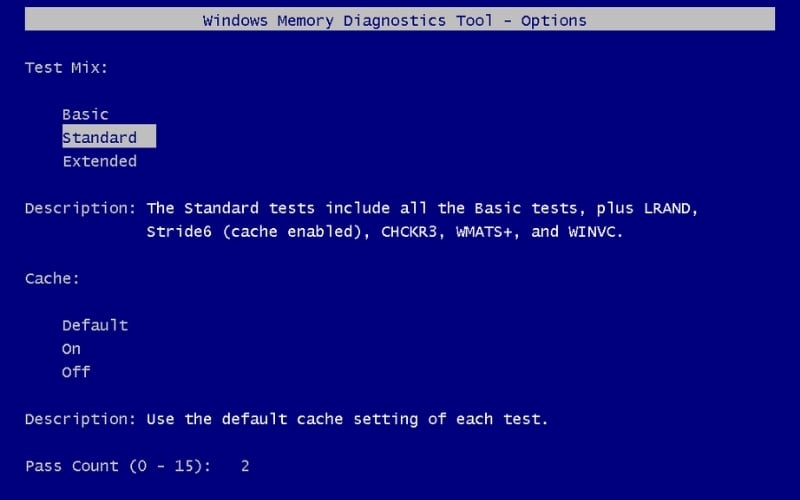 Sử dụng công cụ Windows Memory Diagnostic để kiểm tra lỗi RAM
