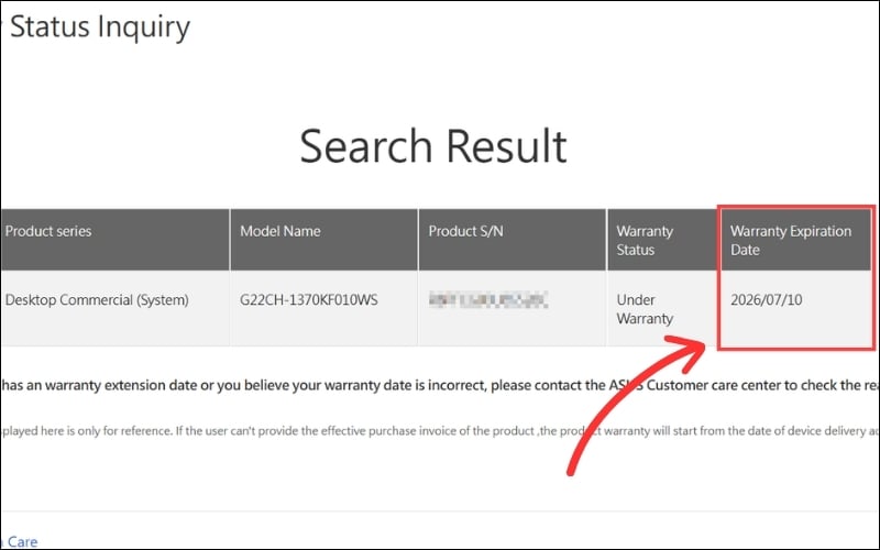 Cần kiểm tra đời máy laptop Acer để tra cứu thời hạn bảo hành máy
