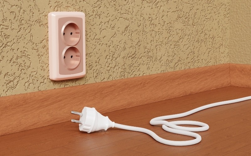 Ngắt kết nối và đảm bảo an toàn điện