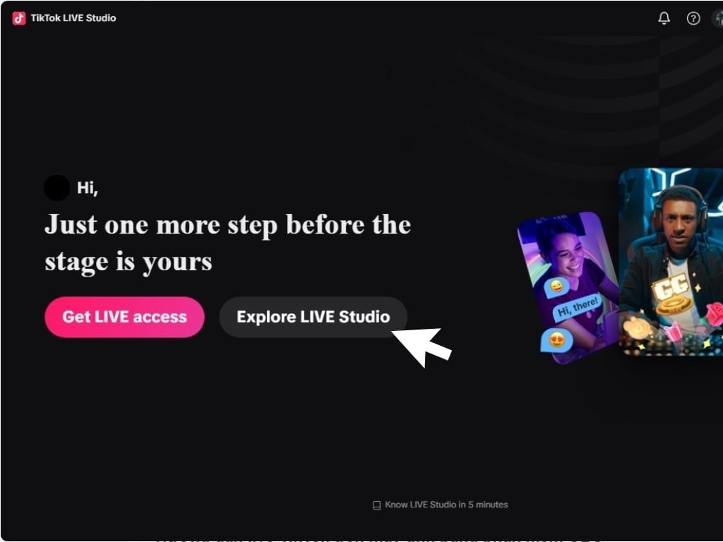 Hướng dẫn live TikTok Live Studio trên máy tính - GEARVN