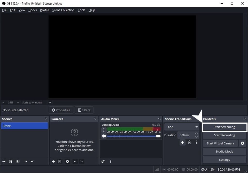 Hướng dẫn live TikTok trên máy tính bằng phần mềm OBS&nbsp;- GEARVN