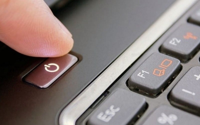 Vị trí nút nguồn trên các dòng laptop HP