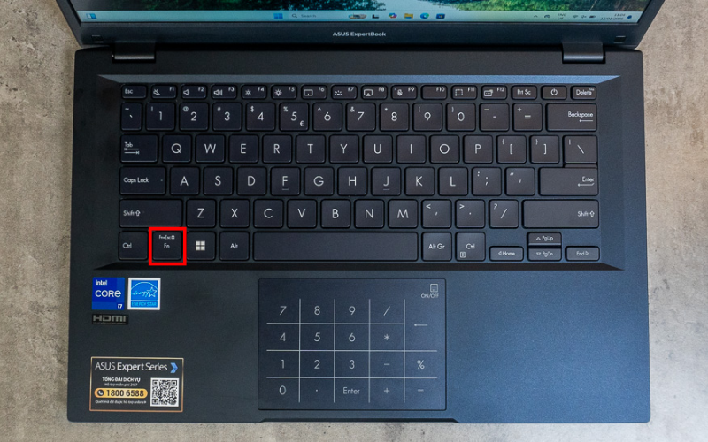 Phím Fn là phím đặc biệt xuất hiện trên laptop