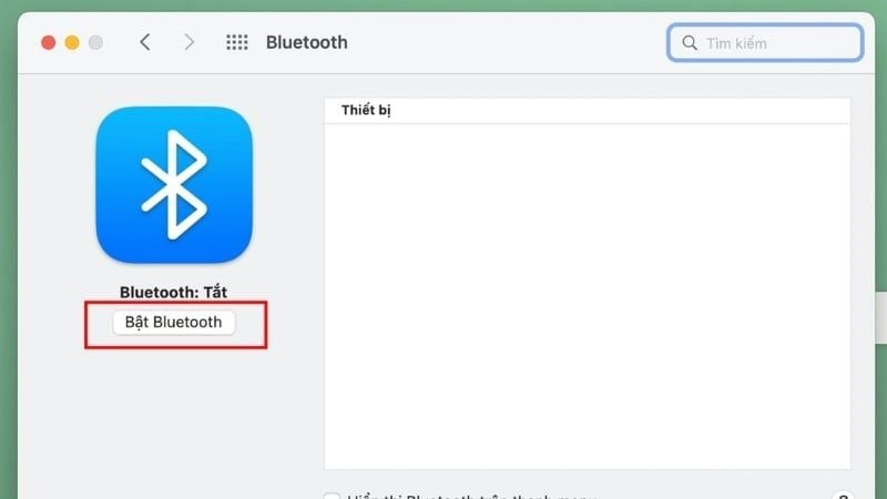 Bật tính năng kết nối&nbsp;này lên