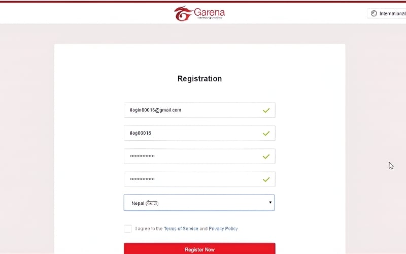 Chuẩn bị tài khoản Garena và kết nối mạng
