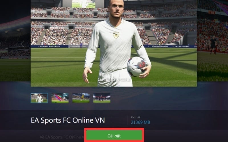 Nhấn Cài đặt nếu được yêu cầu lần đầu