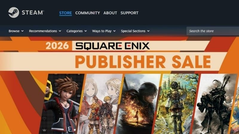 Tải game qua nền tảng Steam