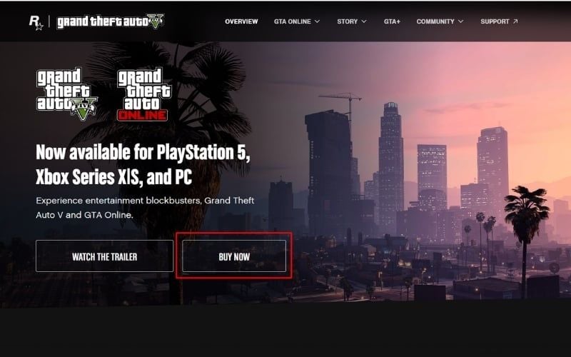 Thanh toán và tải game tại Rockstar Games Launcher