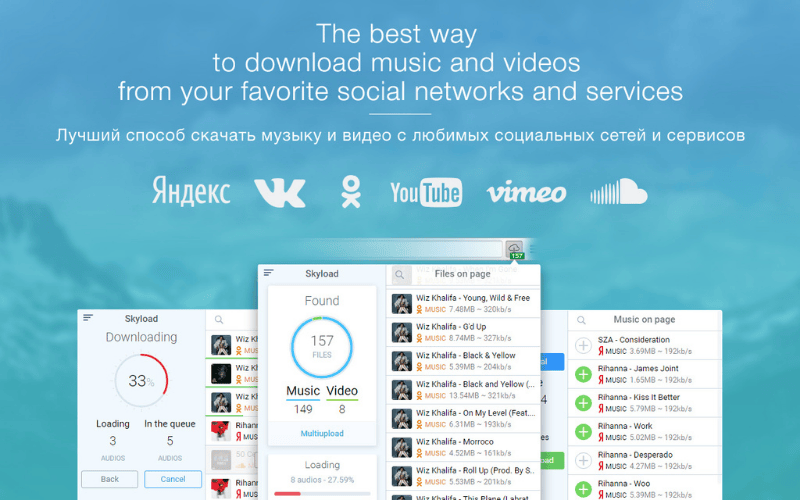 Sử dụng tiện ích mở rộng để tải nhạc từ SoundCloud