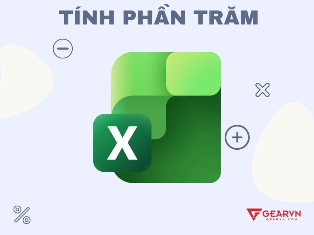 Cách tính phần trăm trên máy tính - GEARVN
