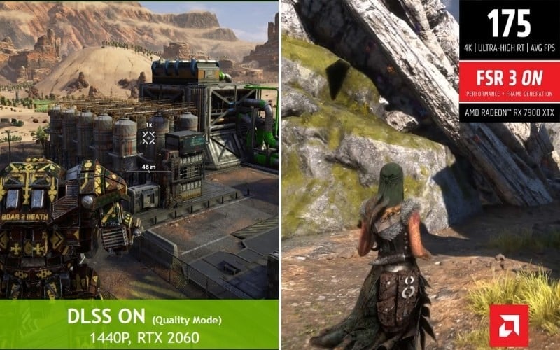 Tối ưu cài đặt bằng cách sử dụng công nghệ&nbsp;DLSS và FSR