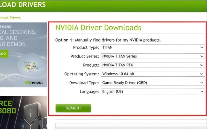 Điền đầy đủ các trường thông tin