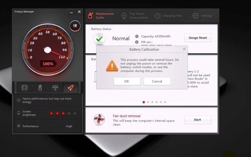 Sử dụng phần mềm từ nhà sản xuất