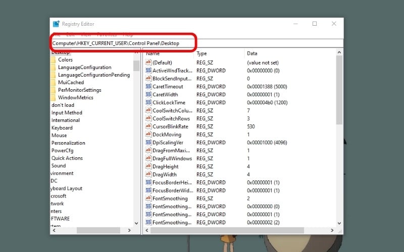 Truy cập đường dẫn như trong hình