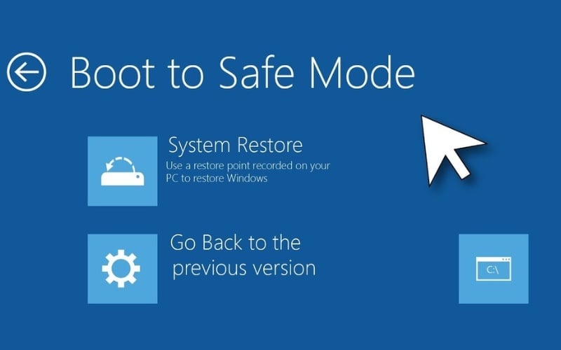 Khởi động máy tính vào chế độ Safe Mode