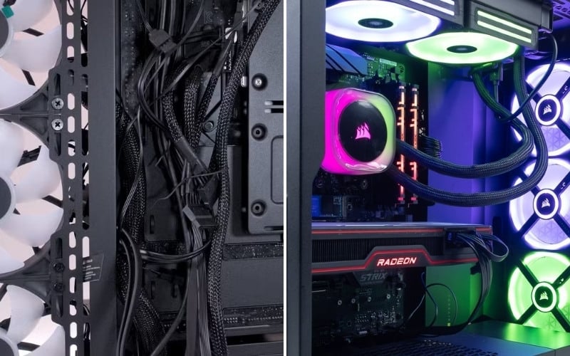 7 tiêu chí quan trọng khi chọn mua case máy tính: Khả năng đi dây của case