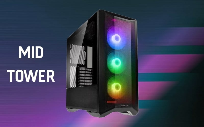 Case máy tính loại Mid Tower
