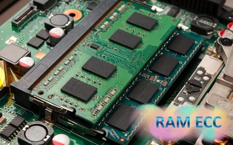 RAM ECC có thêm&nbsp;chip chuyên biệt để kiểm tra và sửa lỗi dữ liệu