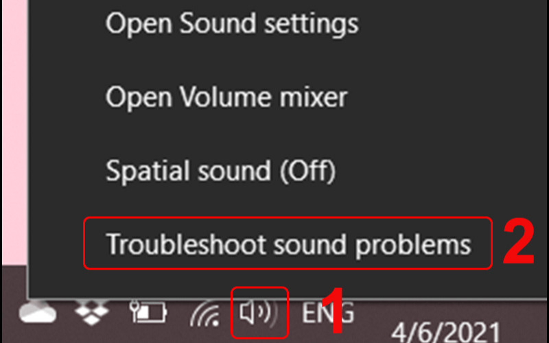 Chạy công cụ Troubleshoot để sửa lỗi tự động