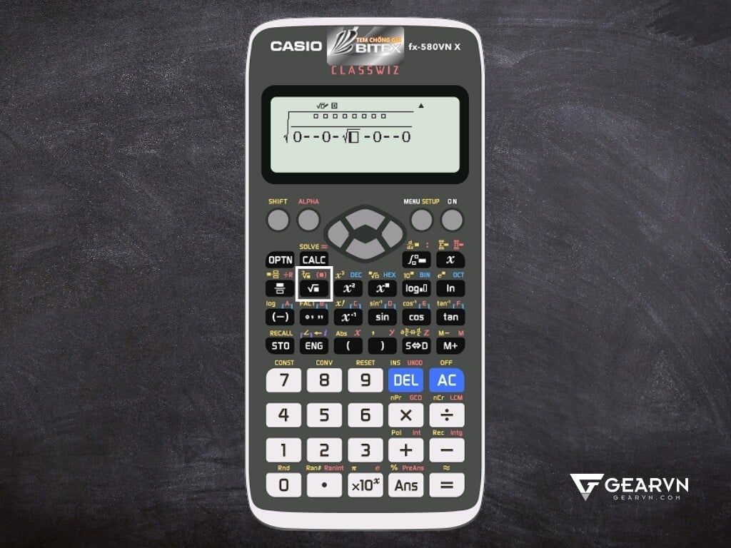 Chơi&nbsp;xe buýt trên máy tính Casio fx-580VN X - GEARVN