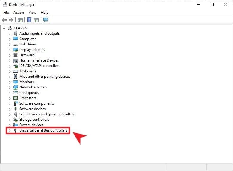 Cách xử lý lỗi máy tính không nhận USB - GEARVN
