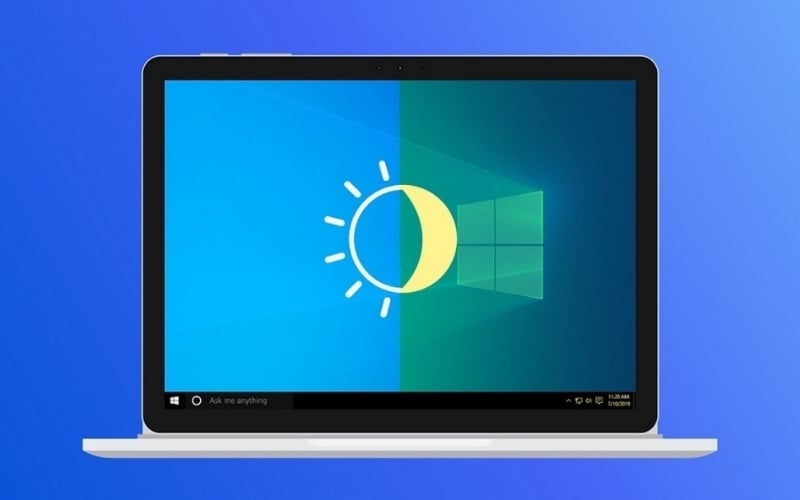 Sử dụng tính năng Night Light (Windows) để bảo vệ mắt