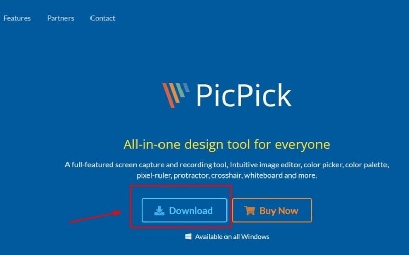 Phần mềm chụp màn hình PicPick