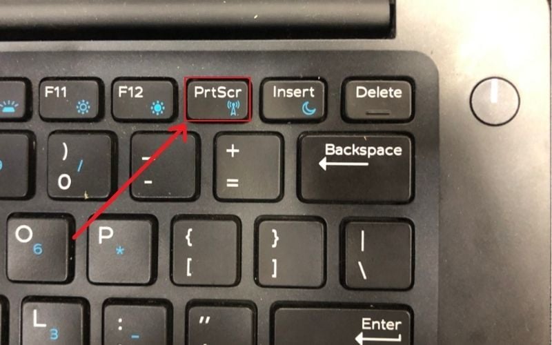 Tại màn hình bạn muốn chụp, nhấn phím PrtScn