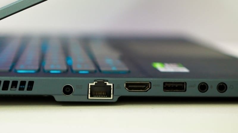 Kiểm tra cổng kết nối vật lý