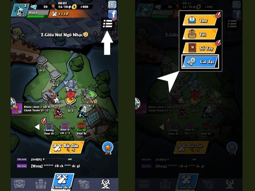 Hướng dẫn chi tiết cách nhập code Chiến Thần Mini mới nhất - GEARVN