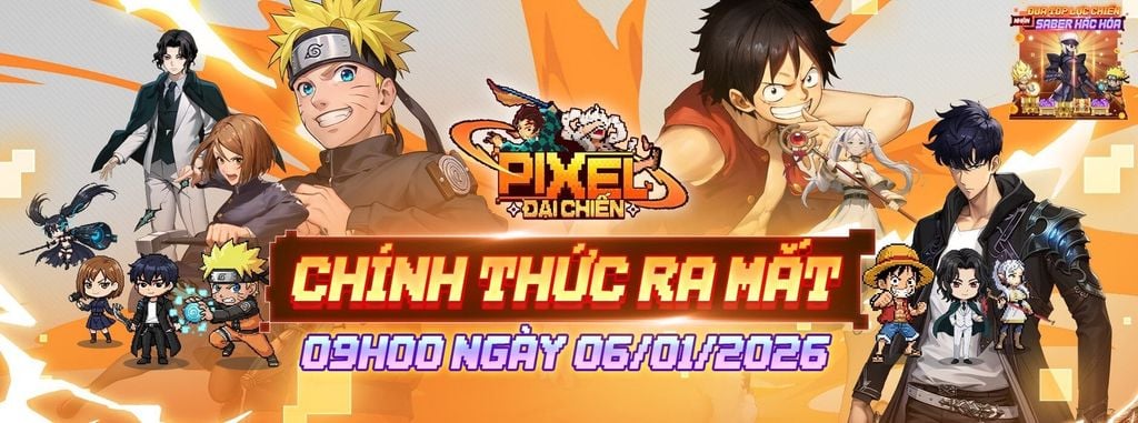 Cách nhận thêm code Pixel Đại Chiến miễn phí - GEARVN