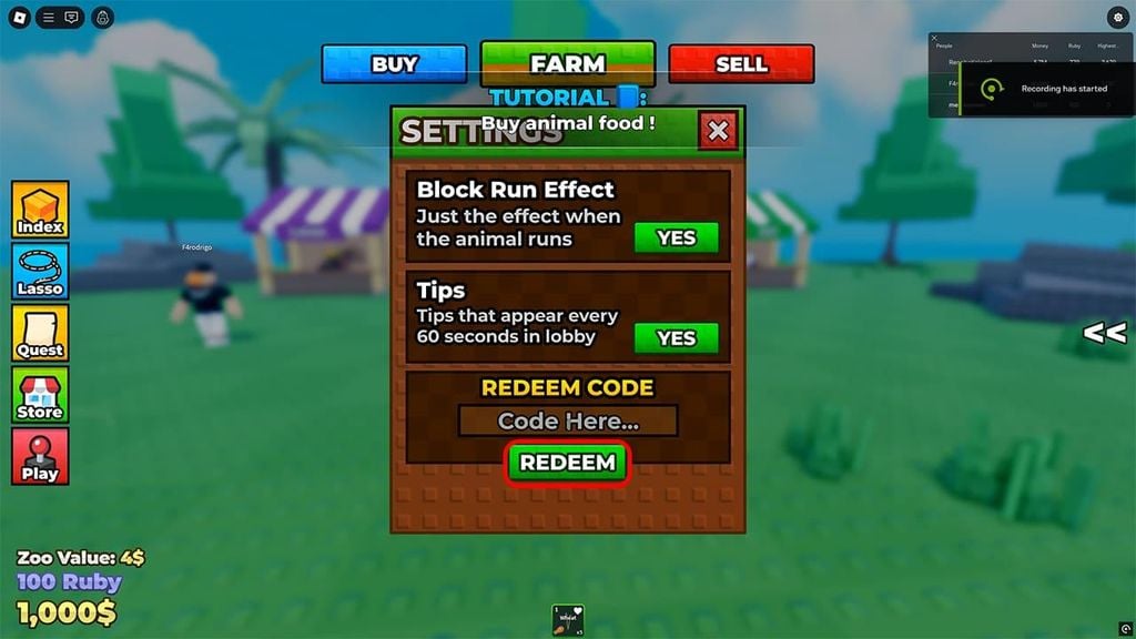 Hướng dẫn chi tiết cách nhập code Raise Animals đơn giản nhất