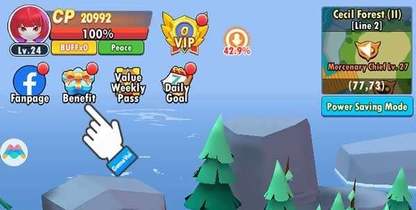 Các bước nhập gift code Stickman GO chi tiết