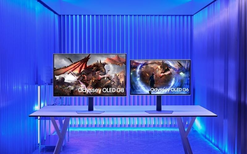 Công nghệ Samsung OLED sử dụng các điểm ảnh tự phát sáng mà không cần đèn nền