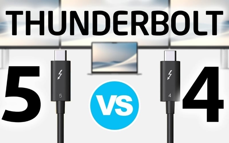 Thunderbolt 4 và Thunderbolt 5