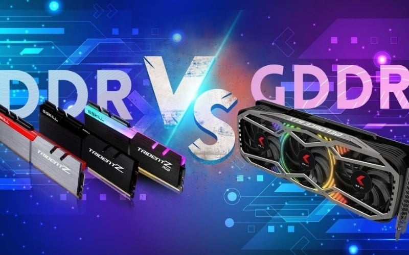 GDDR RAM (Graphics Memory) là bộ nhớ đồ họa