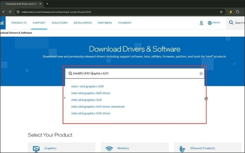 Cập nhật driver chính hãng từ nhà sản xuất