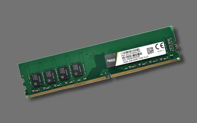 UDIMM không có bộ đệm hoặc thanh ghi giữa bộ điều khiển bộ nhớ và chip nhớ