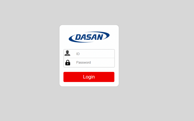 Khi giao diện đăng nhập hiện ra, nhập ID và password quản trị