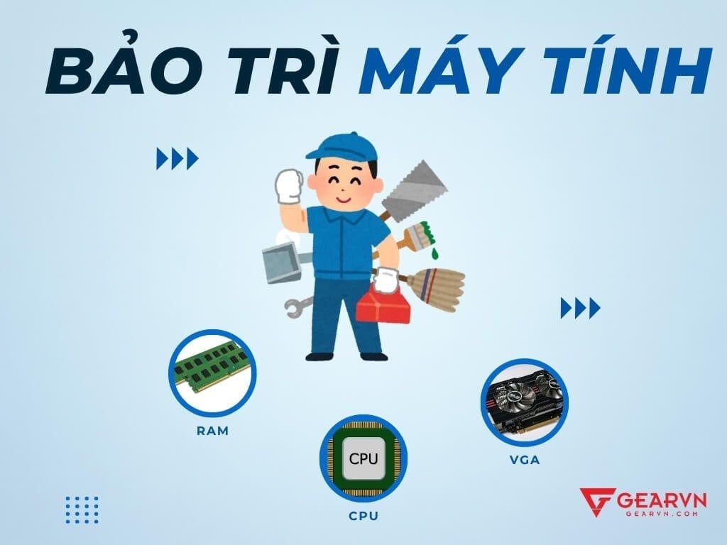 Bảo trì máy tính là gì? - GEARVN